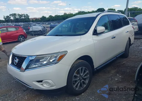 2013 Nissan Pathfinder Sv из США, поврежденный, VIN 5N1AR2MN8DC634202